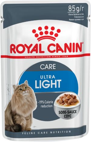 Royal Canin ULTRA LIGHT Feline w sosie 85 g 1