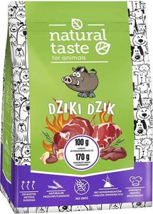 Dolina Noteci Natural Taste Suszona karma dla psa Dziki Dzik 1 kg 1