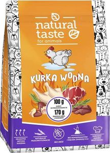 Dolina Noteci Natural Taste Suszona karma dla psa Kurka Wodna 1 kg 1