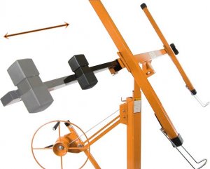 Hurtex Podnośnik g-k winda do płyt podnośnik do płyt osb 4