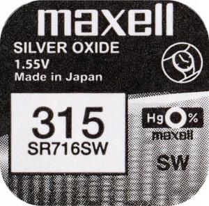 Maxell Bateria mini 315 1 szt. 1
