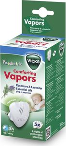 Dyfuzor zapachowy Vicks Comforting Vapors + 5 wkładów aromatycznych (rozmaryn-lawenda) 2