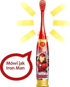 Firefly Szczoteczka do zębów dla dzieci 3+ Avengers "Iron Man" Light and Sound Toothbrush czerwona 1