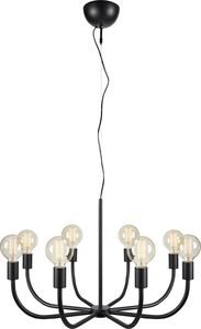 Lampa wisząca Markslojd Nowoczesna lampa sufitowa LED Ready czarna Markslojd AMISTOSO 108291 1