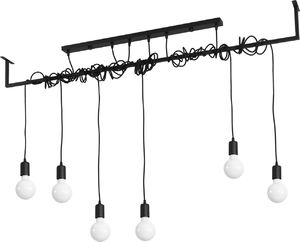 Lampa wisząca Sollux Industrialna lampa sufitowa LED Ready do jadalni Sollux SALAMANCA SL.0896 1