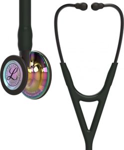 Littmann Stetoskop Littmann Cardiology IV 6240 Stetoskop kardiologiczny High Polish RainbowFinish, przew.czarn,trzon smoke,lira smoke 1