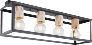 Lampa sufitowa Candellux Lampa przysufitowa LED Ready biurowa Candellux Retro 34-00798 1