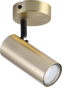 Kinkiet Candellux Lampa ścienna LED Ready do salonu mosiężny Candellux 91-01702 1