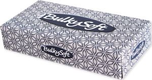 Bulkysoft BULKYSOFT Chusteczki higieniczne jednorazowe celulozowe 100szt 1