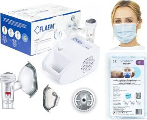 Flaem Inhalator 4Neb z nebulizatorem + 10szt. maska med 1
