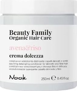 Maxima Nook Beauty Family Organic Care avena riso odżywka 250ml 1