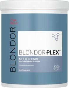 Wella WELLA Blondor Plex Multi Blonde regenerujący rozjaśniacz bezpyłowy w proszku 800g 1