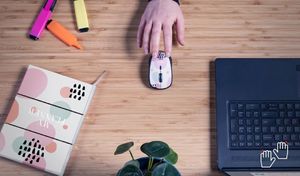 Mysz Trust YVI Pink Circles (24441) 7