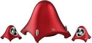Głośniki komputerowe JBL Creature II Red Aluminum 1