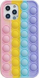 Etui Anti-Stress iPhone 13 róż/żółty/niebieski/fioletowy 1