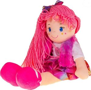 Smily Play Lalka szmacianka 45cm różowe włosy mówi i śpiewa 18m+ Smily Play 2