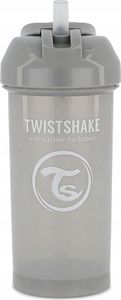 Twistshake Twistshake Kubek niekapek ze słomką 360 ml 6m+ Grey 1