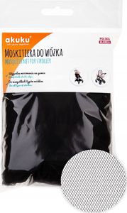 Akuku Moskitiera na wózek uniwersalna czarna Akuku 1