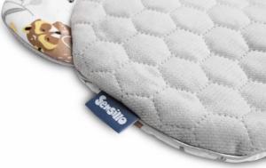 Sensillo Komplet do wózka Velvet Biały Leśna Przygoda 2