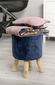 Sensillo KOMPLET DO WÓZKA WAFEL BOHO BRUDNY RÓŻ 4