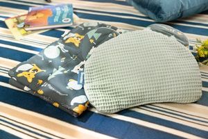 Sensillo KOMPLET DO WÓZKA WAFEL BOHO BRUDNY RÓŻ 9