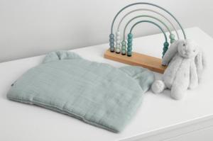 Sensillo PODUSZKA DO WÓZKA MUŚLINOWA GRAFITOWY 2