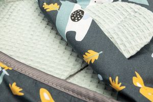 Sensillo OTULACZ DO FOTELIKA WAFEL LEŚNA POLANA MIĘTA 3