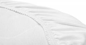 Sensillo PRZEŚCIERADŁO JERSEY DO WÓZKA BIAŁY 35X75 3
