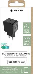 Ładowarka BigBen 1x USB-C  (BASECS25WCPDB) 3
