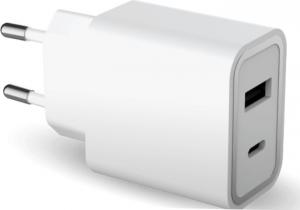 Ładowarka Force Power 1x USB-A 1x USB-C  (FPLICS2AC37WPDW) 1