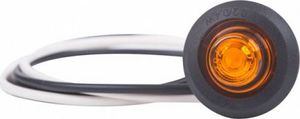 HORPOL Lampa obrysowa boczna, diodowa 12/24 v, hor 109, pomarańczowa (2 przewody 0,75 mm2, długość 0,5 m) 1