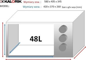 Mini piekarnik Kalorik OT 1032 RCRL 20