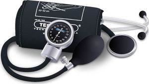Ciśnieniomierz Tech-Med Ciśnieniomierz zegarowy TM-Z/S Czarny TECH-MED + stetoskop 1