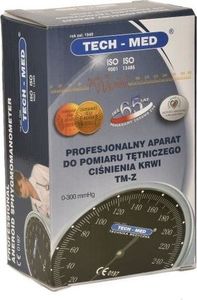 Ciśnieniomierz Tech-Med Ciśnieniomierz zegarowy TM-Z Biały TECH-MED 5