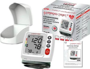 Ciśnieniomierz Tech-Med Ciśnieniomierz nadgarstkowy elektroniczny KTN-01 KARDIO-TEST 2