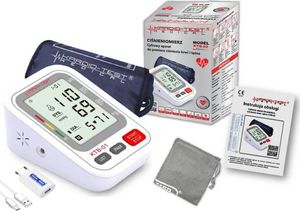 Ciśnieniomierz Tech-Med Ciśnieniomierz naramienny KARDIO-TEST MEDICAL KTB-02 z zasilaczem 3