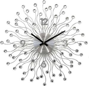 JVD Zegar ścienny JVD HT116.1 z kryształkami, średnica 49 cm 1