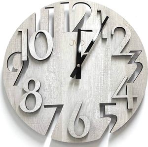 JVD Drewniany zegar ścienny JVD HT113.2 średnica 40 cm 1