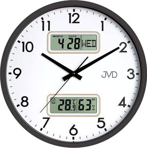 JVD Zegar ścienny JVD DH239.2 podświetlany z datownikiem 1