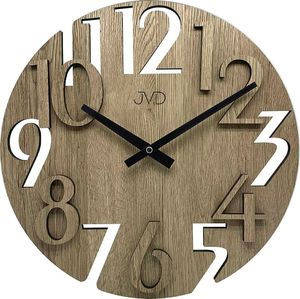 JVD Drewniany zegar ścienny JVD HT113.1 średnica 40 cm 1