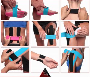 KINESIOTAPING KINESIO PLASTRY TEJPY TAPE TAŚMA 3