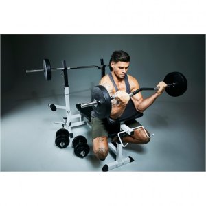 Gorilla Sports GORILLA SPORTS Ławka pod sztangę 6w1 12