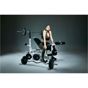 Gorilla Sports GORILLA SPORTS Ławka pod sztangę 6w1 15