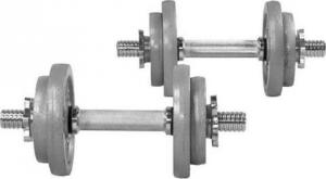Gorilla Sports hantle żeliwne 2 x 13.5 kg 1