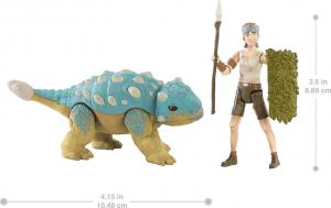 Figurka Mattel Jurassic World Human & Dino Pack - Ben & Ankylosaurus Bumpy (GWM24/HBY65) 6