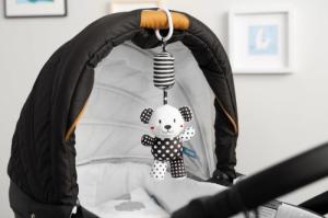 Sensillo Black&white Zawieszka Do Wózka Miś 2