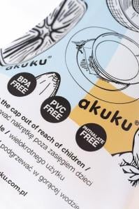 Akuku Saszetki wielorazowe na pokarm A0056 4