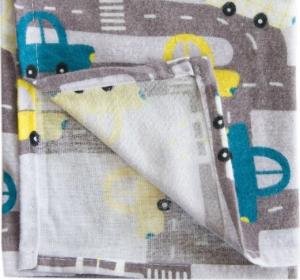 Sensillo Pielucha flanelowa z nadrukiem 60x80 cm, 1 szt. 5