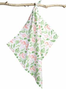 Sensillo PIELUCHA MUŚLINOWA FLAMINGI 70 X 80 2