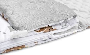 Sensillo ŚPIWOREK VELVET BIAŁY LEŚNA PRZYGODA 3